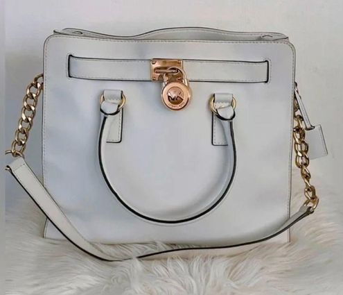 Michael Kors Hamilton large tote White - $50 (77% Off Retail) - From  cristina