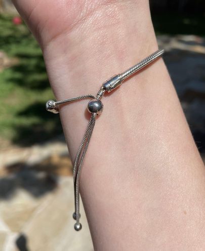 Pandora Moments Snake Chain Slider Bracelet