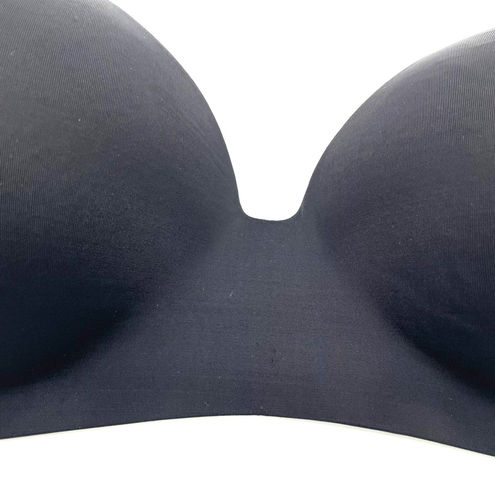 Victoria's Secret T-Shirt Lightly Lined Wireless Bra Satin Black Women 36DDD  Size undefined - $27 - From Jeannie