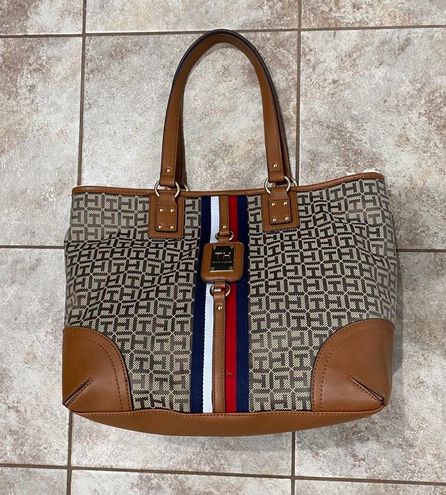 Tommy Hilfiger Purse/Tote Brown - $30 (72% Off Retail) New With