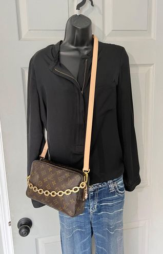 Louis Vuitton Trousse 23 Crossbody Brown - $350 - From Fancy