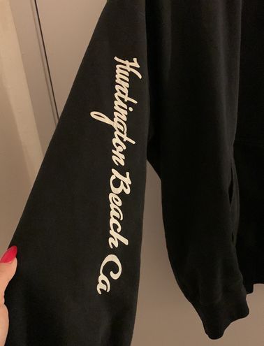 Brandy Melville Black Pullover Hoodie Sweatshirt Demon 91