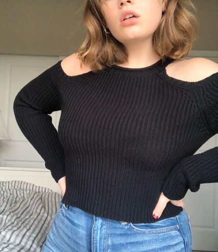 cold shoulder sweater forever 21