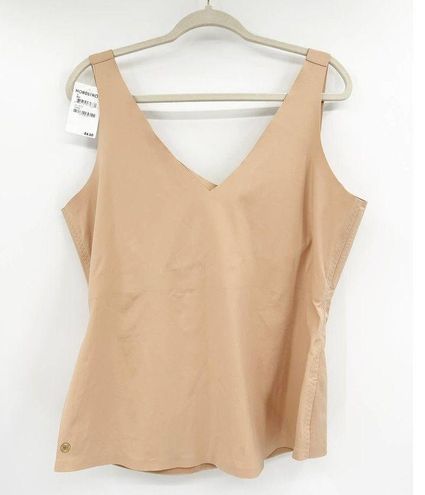 Honeylove LiftWear Sand Nude V-Neck Smoothing Tank Top Size 3X NWT