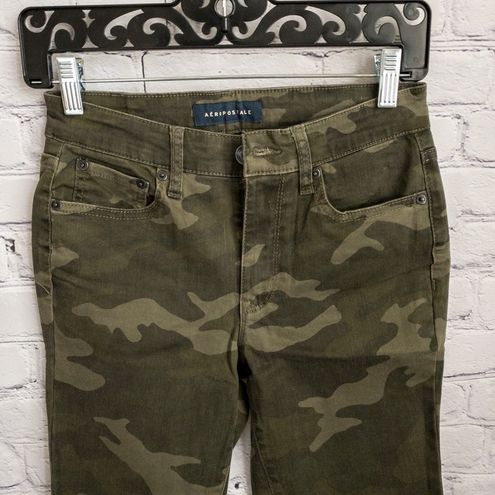 Aeropostale High Waisted Camo Jeggings Sz2 Size 2 - $9 - From Ashlie