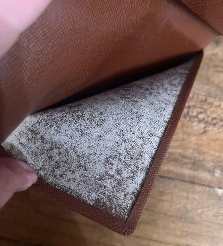 Louis Vuitton Authentic Long Check Book Wallet Cover - $165