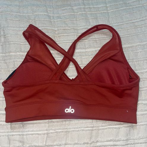 Alo Yoga Entice Sports Bra Orange - $25 - From Emily