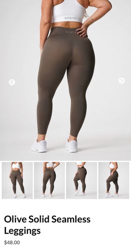 NVGTN Olive Solid Seamless Legging Brown - $50 - From Kristen