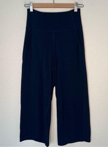 Lululemon Align Wide Leg Crop 23 True Navy 6 - $65 - From J