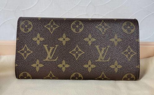 Louis Vuitton Monogram Josephine Wallet Rouge