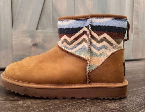 UGG x Pendleton Classic Short Boots Size 10 - $155 - From ReLove