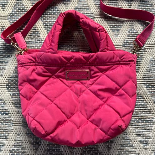 Marc Jacobs Pink Quilted Nylon Mini Tote Bag. Color: Peony - $150 - From  Alyssa