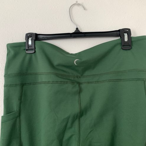 Zyia Active 7/8 High Rise Olive Green Leggings 20 Size 20 plus - $55 - From  Raquel