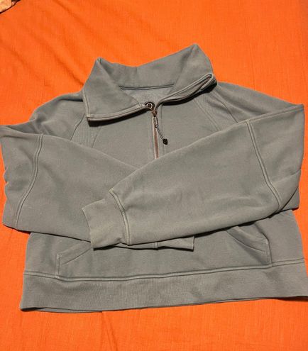 Lululemon Oversized Scuba Half-Zip Blue Size M - $72 (38% Off Retail) -  From Alexa