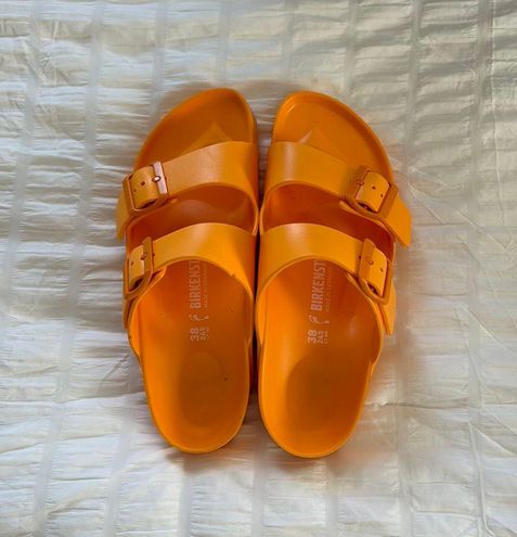 Birkenstock flip flops Gizeh women's orange color 1025599 buy on PRM