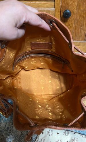 MCM Bucket Bag Orange - $250 - From Aileen