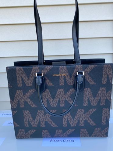 Michael Kors MK Everly Large Graphic Logo Conv Tote Multiple - $259 (39%  Off Retail) New With Tags - From Kash