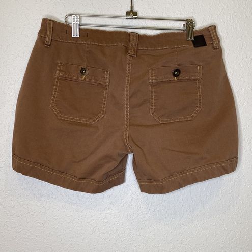 Brown Women Shorts Summer, Brown Denim Shorts Women