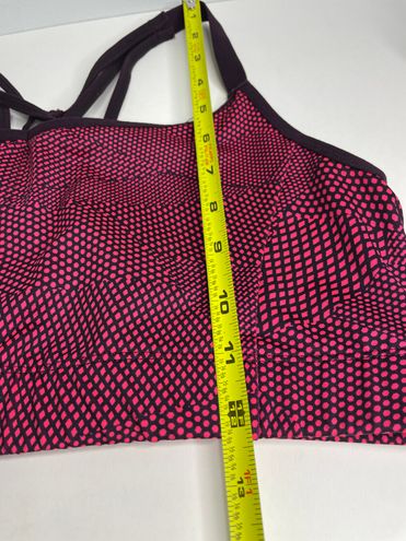 Champion C9 by Strappy Racer-Back Sports Bra (Pink and Black) Pink Size XL  - $13 - From Kim