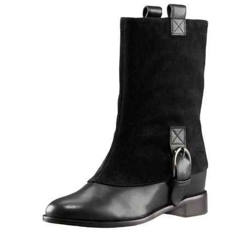 CHRISTIAN LOUBOUTIN Leather Boots in Black (37.5) - More Than You Can  Imagine