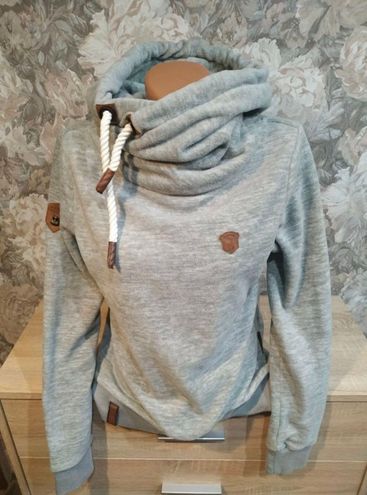 Naketano Brave New World Crowl Neck Hoodie Gray Size XL - $70 (36% Off  Retail) - From Elsie