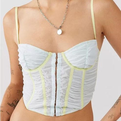 Urban Outfitters Out From Under Marie Ruched Modern Love Corset