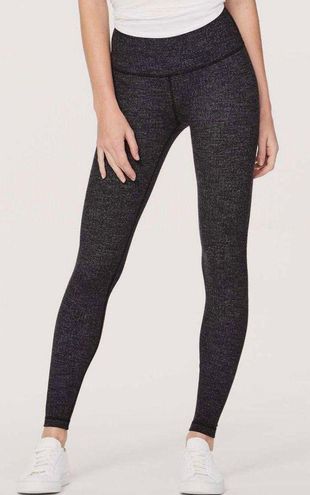 Lululemon Wunder Under High-Rise Tight *28 Luon Variegated Knit