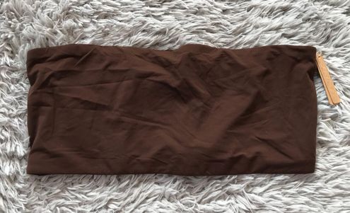 SKIMS Fits Everybody Bandeau in Cocoa XL - $35 New With Tags