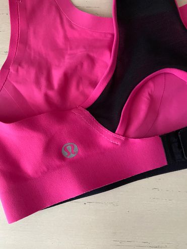 Lululemon athletica hot pink 34C racer back sports bra Size 34 C - $45 (18%  Off Retail) - From roya