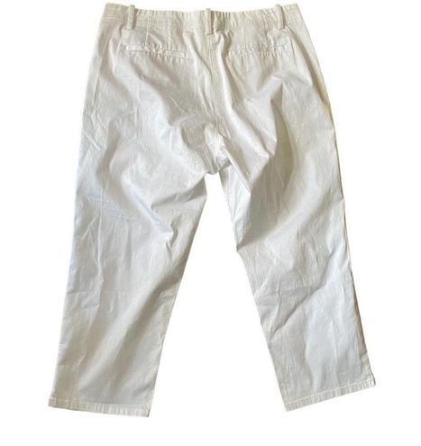 J.Jill Live in Chino Capri Pants size 12 White Cream - $31 - From  Pritandproper