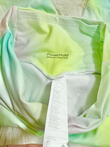 Fabletics Boost PowerHold High-Waisted 7/8 Legging Blur Lemon