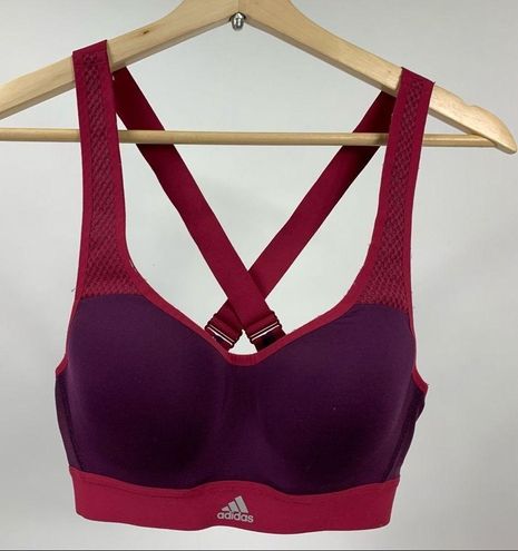 Adidas Red Women Training Women's Cmmttd X Bra Activewear Sportswear 32B  Size undefined - $39 - From Fried