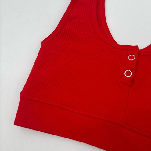 Bombshell sportswear NEW Sports Bra Medium Seamless Snap