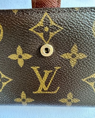 Louis Vuitton Monogram Porte Monnaie Billets VIENNOIS Bifold Wallet Brown -  $230 (58% Off Retail) - From Natasha