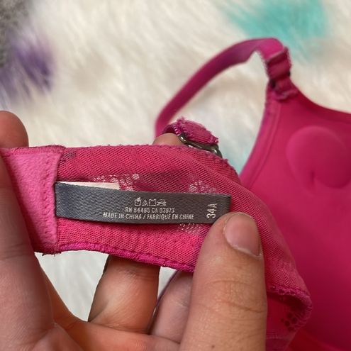 Aerie Pink Bling Super Push Up Bra Size 34A - $22 - From Tara