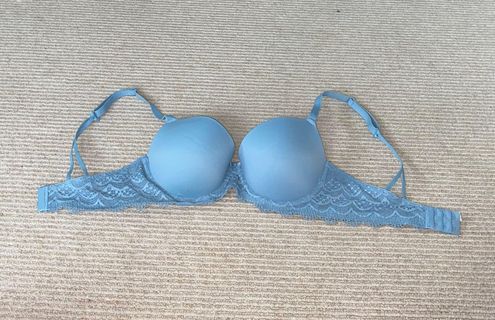 Daydream Light Lift Lace Demi T-Shirt Bra - Auden 34C Blue Size M