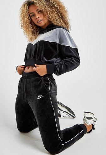 nike velour tracksuit