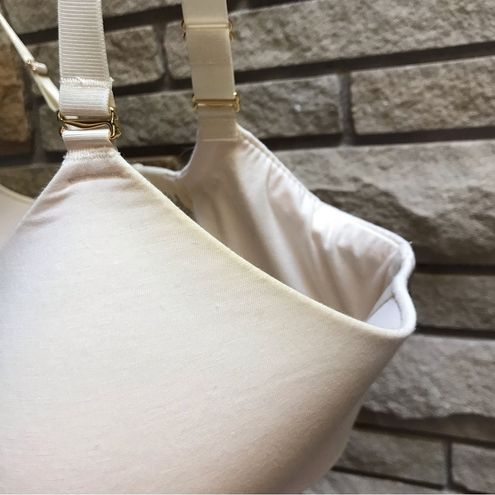 Third Love The Pima Cotton Form 360 Fit Wireless Bra Sea Salt White 40E  Size undefined - $29 - From Jody