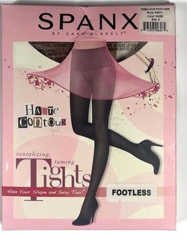 Spanx Assets Fabulous Footless Tights Nude NEW Size undefined