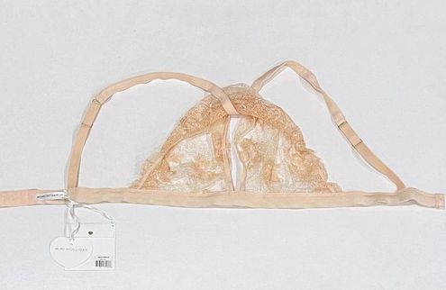 Mimi Holliday S Twist Halter Neck Bra Peach Bralette Damaris Lace Lingerie  Sexy - $89 New With Tags - From Jessica