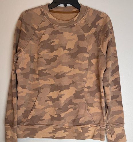 Lululemon Scuba Crew Crewneck Heritage 365 Camo Sweatshirt Size 10 - $58 -  From Tita