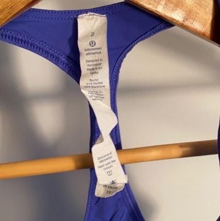 Lululemon All Day Breeze Bra Blue Size 2 - $22 (54% Off Retail) - From Ariel