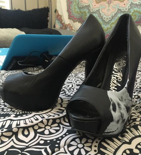 Metal mulisha deals high heels