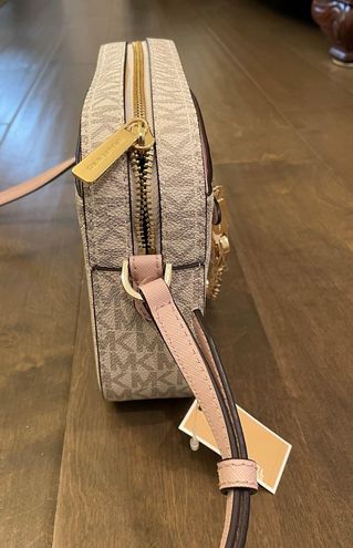 Michael Kors Jet Set Large Logo Crossbody Bag Pink Size One Size - $192  (51% Off Retail) - From PAMELA