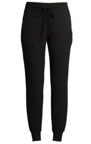 Athletic Works Black Women's Active Athletic Joggers Pocket Large