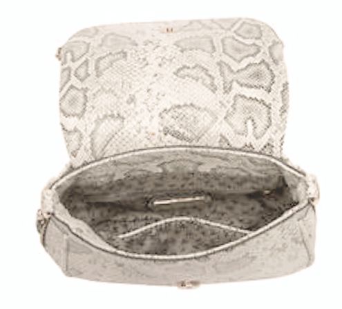 Moda Luxe Snakeskin Print Convertible Bag Multiple - $40 (55% Off