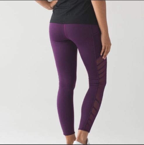 Lululemon Mesh Legging Purple Size 2 - $49 (50% Off Retail) - From Bich