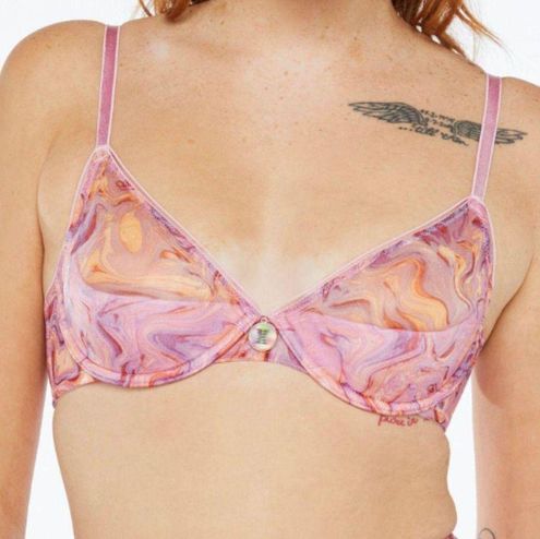 X-Ray Vision Half Cup Plunge Bra