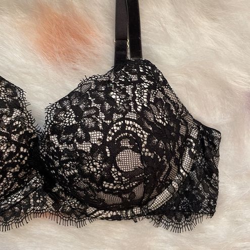 Victoria's Secret Black Dream Angels Push Up Bra Size 32B - $18 - From Tara