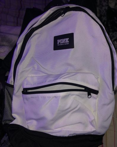 triumph white pink backpack